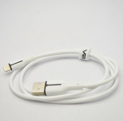 Кабель USB Veron LS06 Silicon Cable Lightning 1M White, Белый