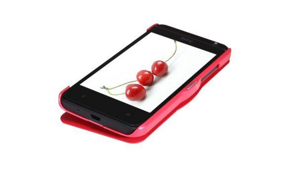 Чехол книжка Nillkin Fresh Series HTC Desire 300 Red
