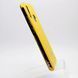 Чехол глянцевый с логотипом Glossy Silicon Case для Huawei P Smart 2019 / Honor 10 Lite Yelow