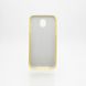 Чехол силиконовый с блестками TWINS для Samsung J530 Galaxy J5 (2017) Gold
