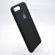 Чохол накладка Silicon Case для iPhone 7 Plus/iPhone 8 Plus Black/Чорний