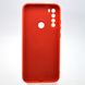 Силиконовый чехол накладка Silicon Case Full Camera Lakshmi для Xiaomi Redmi Note 8T Red/Красный