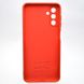 Чехол накладка Silicon Case Print Тризуб для Samsung A135 Galaxy A13 Red