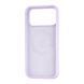 Чехол накладка Silicon Case Slim MagSafe для Apple iPhone 17 Pro Light Purple