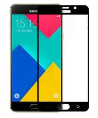Захисне скло Full Screen Full Glue for Samsung A510 Galaxy A5 (2016) Glossy Black (0.3mm) тех. пакет