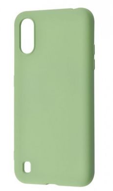 Чехол накладка WAVE Colorful Case (TPU) Samsung Galaxy A01 (A015F) (mint gum)