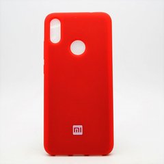 Матовий чохол New Silicon Cover для Xiaomi Redmi Note 7 Red Copy