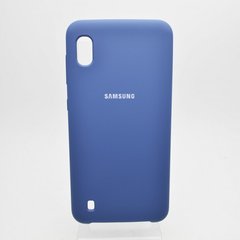 Чохол накладка Silicon Cover for Samsung A105/M105 Galaxy A10/M10 Blue Copy