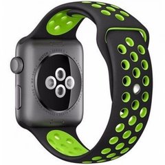 Ремінець для Apple Watch Sport Nike+ 38mm/40mm Black-Green
