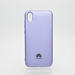 Чохол глянцевий з логотипом Glossy Silicon Case для Huawei Y5 2019 Violet