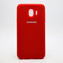 Матовый чехол New Silicon Cover для Samsung J400 Galaxy J4 (2018) Red Copy