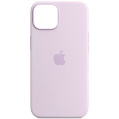 Чохол накладка для iPhone 14 (6.1) Silicone Case with MagSafe Lilac Purple