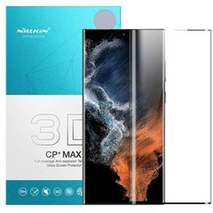 Защитное стекло Nillkin (CP+max 3D) для Samsung S22 Ultra Galaxy Black
