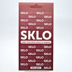 Защитное стекло SKLO 3D для Samsung A53 Galaxy A536 Black/Черная рамка