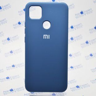 Чохол накладка Silicon Case Full Protective для Xiaomi Redmi 9C Navy Blue