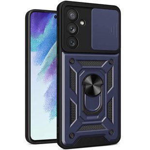 Чехол накладка Armor Case CamShield Samsung A35 Galaxy A356 Blue (Синий)