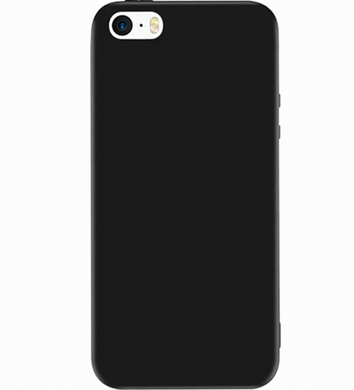 Чехол накладка TPU Graphite для iPhone 5/iPhone 5s/iPhone SE Black