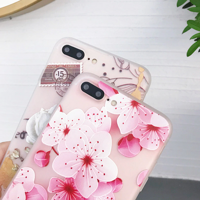 Чохол накладка Spring Flower Case для iPhone 7/iPhone 8/iPhone SE 2 Pink Bloom