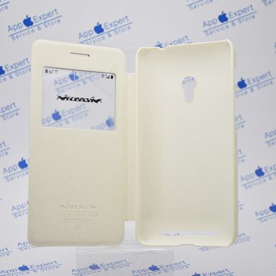 Чехол книжка Nillkin Sparkle Series Asus Zenfone 4 (A450CG) White