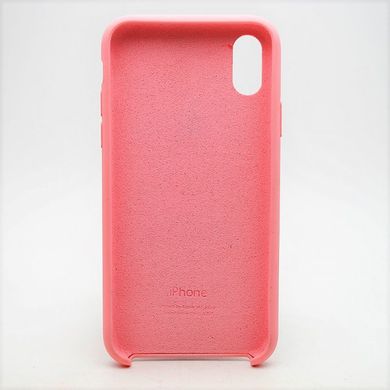 Чехол накладка Silicon Case для iPhone X/iPhone XS 5.8" Peachy Copy