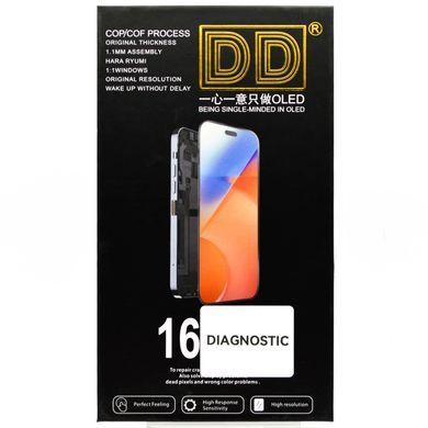 Дисплей (екран) LCD Apple iPhone 16 з touchscreen DD OLED Soft (без помилки)