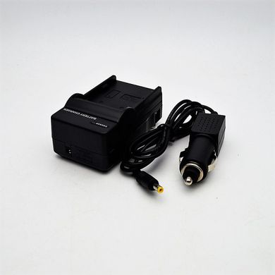 Сетевое + автомобильное зарядное устройство (СЗУ+АЗУ) для видеокамеры JVC V707/714/733