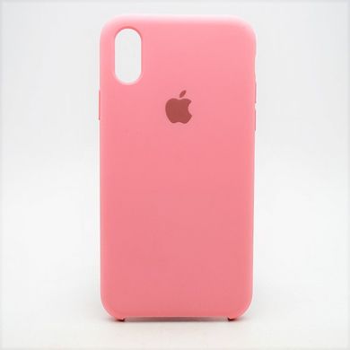 Чохол накладка Silicon Case для iPhone X/iPhone XS 5.8" Peachy Copy