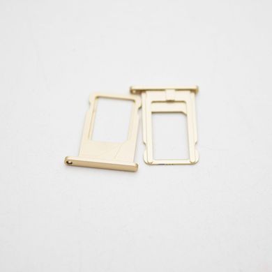 Держатель (лоток) для SIM карты iPhone 6 Gold Оригинал Б/У