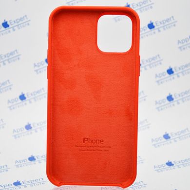 Чехол накладка Silicon Case для iPhone 12 Pro Max Red