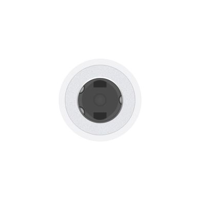 AUX перехідник Lightning to 3,5 mm Headphone Jack Adapter (MMX62ZM/A) White, Білий