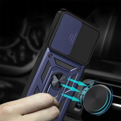 Чохол накладка Armor Case CamShield для Samsung A35 Galaxy A356 Blue (Синій)
