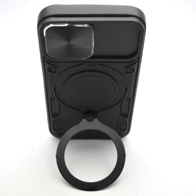 Противоударный чехол Armor Case Stand Case для iPhone 15 Black