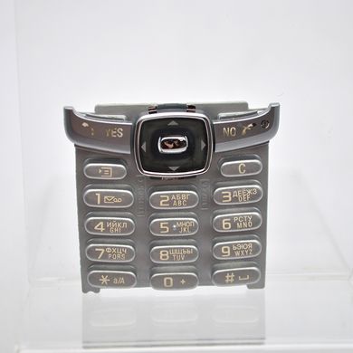Клавіатура Sony Ericsson T230 Silver Original TW