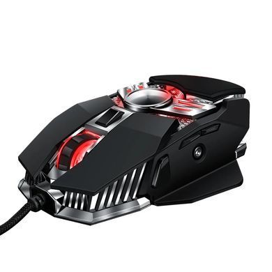 Проводная игровая мышка с подсветкой Linmony G602 Black (Черный)