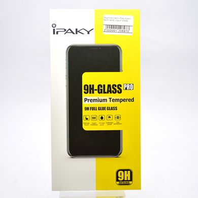 Защитное стекло iPaky для Xiaomi Redmi 9A/Redmi 9C Черная рамка