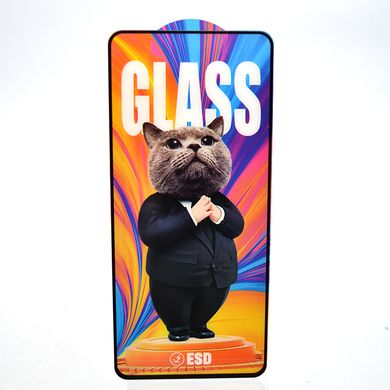 Защитное стекло Mr.Cat Anti-Static для Xiaomi Poco F4 Black