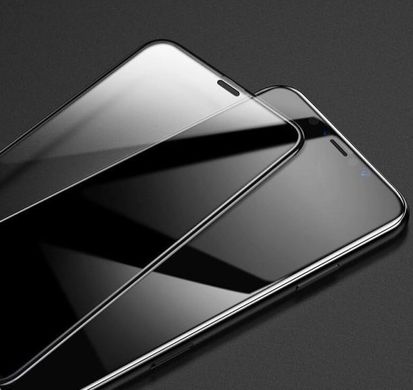Защитное стекло Baseus Full Coverage Curved для iPhone 12/iPhone 12 Pro Black