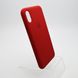 Чехол накладка Silicon Case для iPhone X/iPhone XS 5.8" Red Original