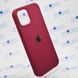 Чохол накладка Silicon Case для iPhone 12 Pro Max Marsala