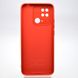 Чохол накладка Silicon Case Full camera для Xiaomi Redmi 10C/Poco C40 Red