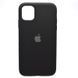 Чехол накладка Silicon Case Full Cover для iPhone 11 Black