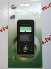 Корпус телефону Sony Ericsson S500 Black High Copy