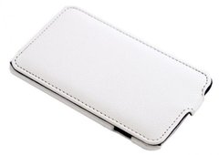 Кожаный чехол флип Melkco Ultra Thin for Samsung i9220 White