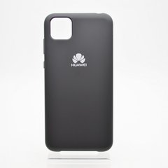 Чехол накладка Silicon Cover для Huawei Y5P Black