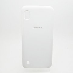 Чехол накладка Silicon Cover for Samsung A105/M105 Galaxy A10/M10 White Copy