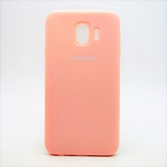 Матовый чехол New Silicon Cover для Samsung J400 Galaxy J4 (2018) Pink Copy