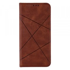 Шкіряний чохол-книжка Business Leather для Samsung A02s Brown