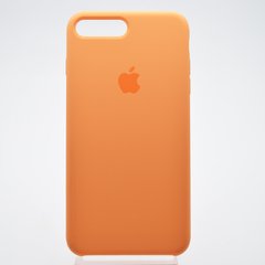 Чохол накладка Silicon Case для iPhone 7 Plus/iPhone 8 Plus Peach/Помаранчевий