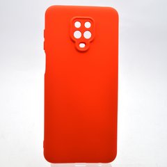 Силіконовий чохол накладка Silicon Case Full Camera Lakshmi для Xiaomi Redmi Note 9s/Redmi Note 9 Pro Red/Червоний