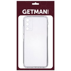 Силиконовый прозрачный чехол накладка TPU Getman для Samsung N980 Galaxy Note 20 Transparent/Прозрачный